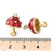 Brass Enamel Pendants KK-A252-13C-G-3