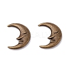 Zinc Alloy Cabochons PALLOY-WH0036-27AB-1-2