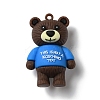 PVC Plastic Cartoon Big Pendants LS-PVC-Q095-06A-1