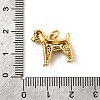 Brass Micro Pave Clear Cubic Zirconia Pendants KK-I360-049G-3