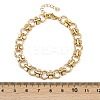 304 Stainless Steel Link Chain Bracelets BJEW-H207-01A-G-5