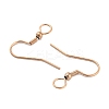 304 Stainless Steel Earring Hooks STAS-B047-30RG-2