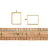 Alloy Open Back Bezel Big Pendants PALLOY-TA0021-02G-7