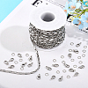 CHGCRAFT DIY Chain Bracelet Necklace Making Kit DIY-CA0005-14-5