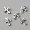 Alloy Rhinestone Cabochons MRMJ-WH0079-50S-1