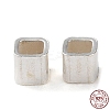 925 Sterling Silver Tube Beads STER-P053-07A-S-1
