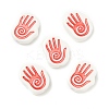 Handmade Porcelain Beads PORC-D025-02D-1