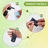 4Pcs 4 Colors Plastic Hand Sanitizer Bottle with PU Leather Cover KEYC-CL0001-04A-5