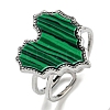 304 Stainless Steel Open Cuff Rings RJEW-C079-01P-2