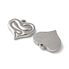 304 Stainless Steel Pendants STAS-I330-010P-2