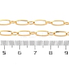 304 Stainless Steel Oval Link Chain Necklaces X-NJEW-Q013-09G-3