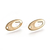 304 Stainless Steel Stud Earring Findings STAS-E482-01G-2