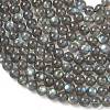 Natural Labradorite Beads Strands G-L654-O02-6mm-4