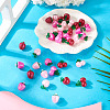 36Pcs 9 Styles Resin Pendants CRES-TA0001-49-5