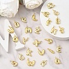 26Pcs 26 Styles Brass Pendants KK-YW0002-97-5