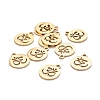 201 Stainless Steel Pendants STAS-D451-25G-2