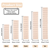 8Pcs 5 Styles Polyester Women's 3 Rows x 7/9/11/13/15 Hooks Longline Corset Bra Extender FIND-BC0004-21B-2