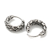 316 Surgical Stainless Steel Hoop Earrings EJEW-D096-12AS-12-2