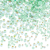 3 Sets Glass Half Round Cabochons GLAA-SC0002-63C-1