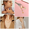 Alloy Cat Eye Pendants ENAM-SC0001-57G-RS-6