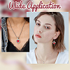 32Pcs 8 Styles Rack Plating Alloy Enamel Pendants FIND-HY0004-25-5