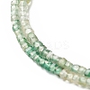 Synthetic Green Yellow Quartz Beads Strands G-G989-B03-3