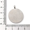 Non-Tarnish 304 Stainless Steel Pendants STAS-C086-06E-P-3