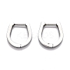 304 Stainless Steel Huggie Hoop Earrings STAS-J033-14A-P-1