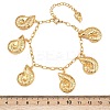 Summer 304 Stainless Steel Sea Animals Charm Bracelets BJEW-D359-16A-G-3