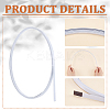 Plastic Covered Steel Boning for Bridal Dress Bustle DIY-WH0304-604A-3