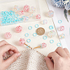 16Pcs 4 Styles Cornerless Cube & Round Silicone Knitting Needle Stoppers DIY-GO0001-91-4