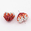 Gradient Color Polymer Clay Grade A Rhinestone Beads RB-A049-03-1