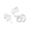 Natural Quartz Crystal Carved Half Hole Beads G-K367-02F-1