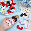 64Pcs 8 Colors Opaque Acrylic Beads OACR-ME0001-30-3