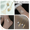 24Pcs 6 Style 304 Stainless Steel Pendants STAS-DC0010-55-6
