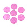 AB Color Plated Capiz Shell Pendants X-SSHEL-T008-01D-1