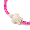 Women's Glass Bracelets BJEW-MZ00320-4