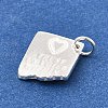 925 Sterling Silver Trust US Voice Within Pendants STER-Q003-01I-S-2