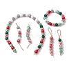 Wood Beads Pendant Decoraiton HJEW-JM02270-1