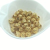 Brass Hollow Beads KK-WH0042-09A-G-1