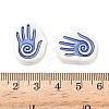 Handmade Porcelain Beads PORC-D025-02C-3