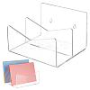 2-Row Acrylic Wall Mounted Mail Display Stands DIY-WH0430-738-1