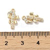 Brass Micro Pave Cubic Zirconia Pendants KK-H455-38G-3