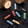 8Pcs 8 Style Natural Pointed Beads G-FW0001-26-4