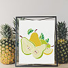 1 Set PET Hollow Out Drawing Painting Stencils DIY-MA0004-69-2