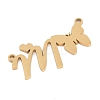 304 Stainless Steel Pendants STAS-L279-002G-M-2