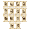 14Pcs 14 Style Plywood Thread Winding Boards WOOD-WH0060-09-1