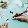 24Pcs Acrylic Wedding Place Card AJEW-FG0002-07-3