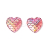 (Defective Closeout Sale: Scratched) Opaque Resin Cabochons CRES-XCP0001-25-1