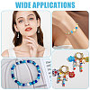 4 Strands 2 Styles Handmade Millefiori Glass Bead Strands KY-CA0001-60-7